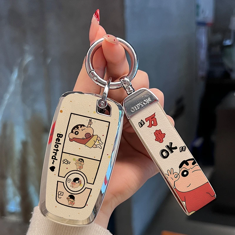 福特蒙迪欧钥匙套锐际锐界探险者车福克斯合金属壳扣包高档男女士