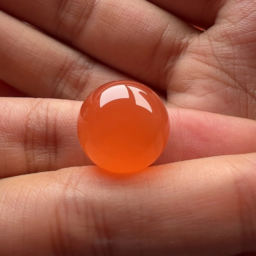 南红玛瑙圆珠15.1未镶嵌