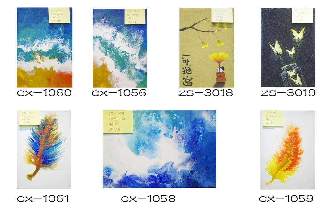 手绘油画风景居家装修装饰玄关客厅餐厅办公室挂画