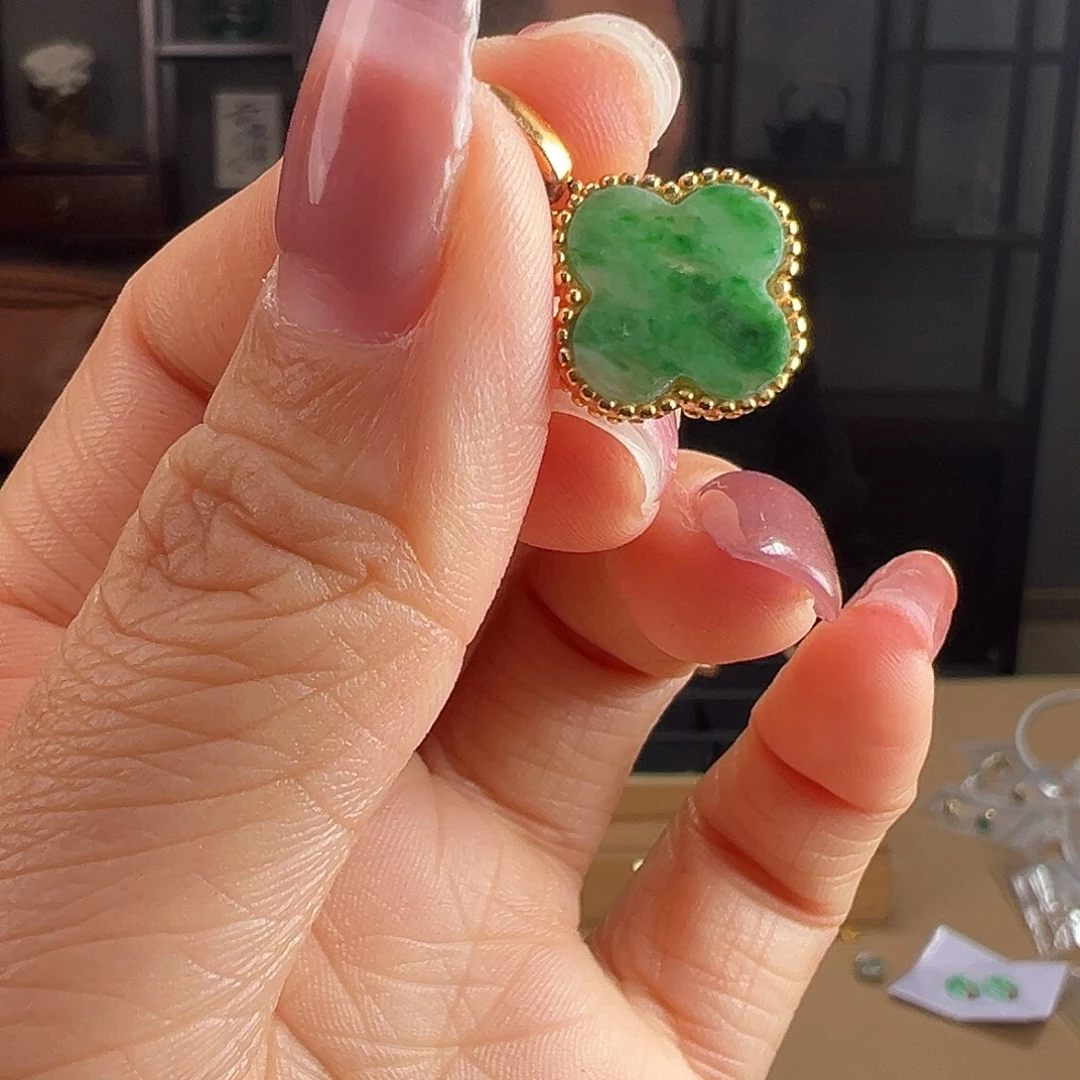 翡翠银S925镶嵌颈饰吊坠56