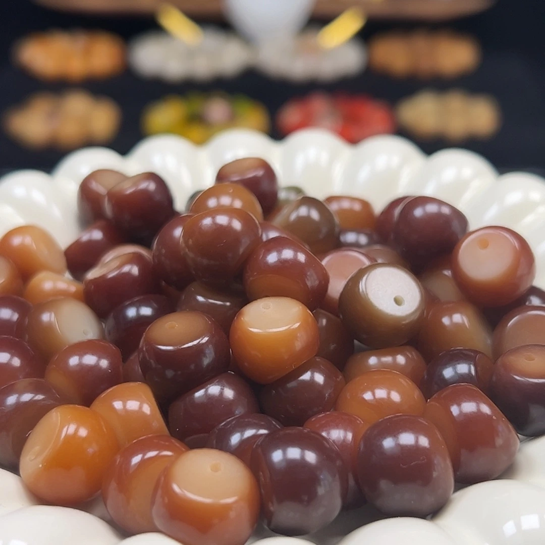 菩提根/象牙果手串卡15非料虎破山竹23颗