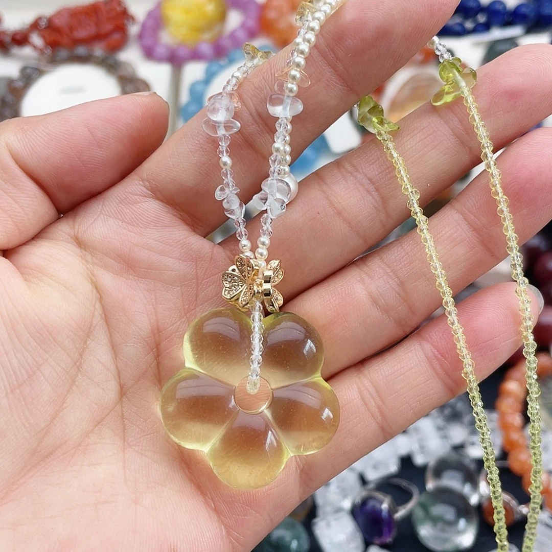 戒指烟晶银S925镶嵌