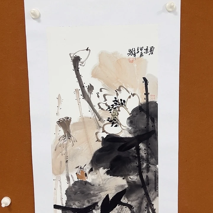 国画李文峰的画作