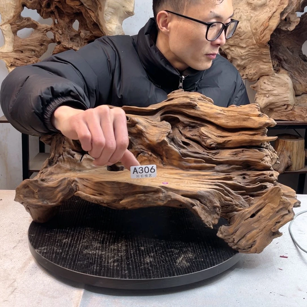 木无*谓根雕小底座无拼接306