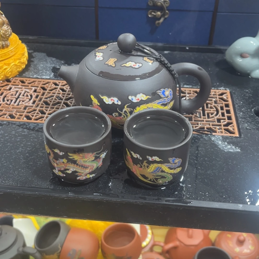 茶杯紫砂紫砂壶一壶2杯