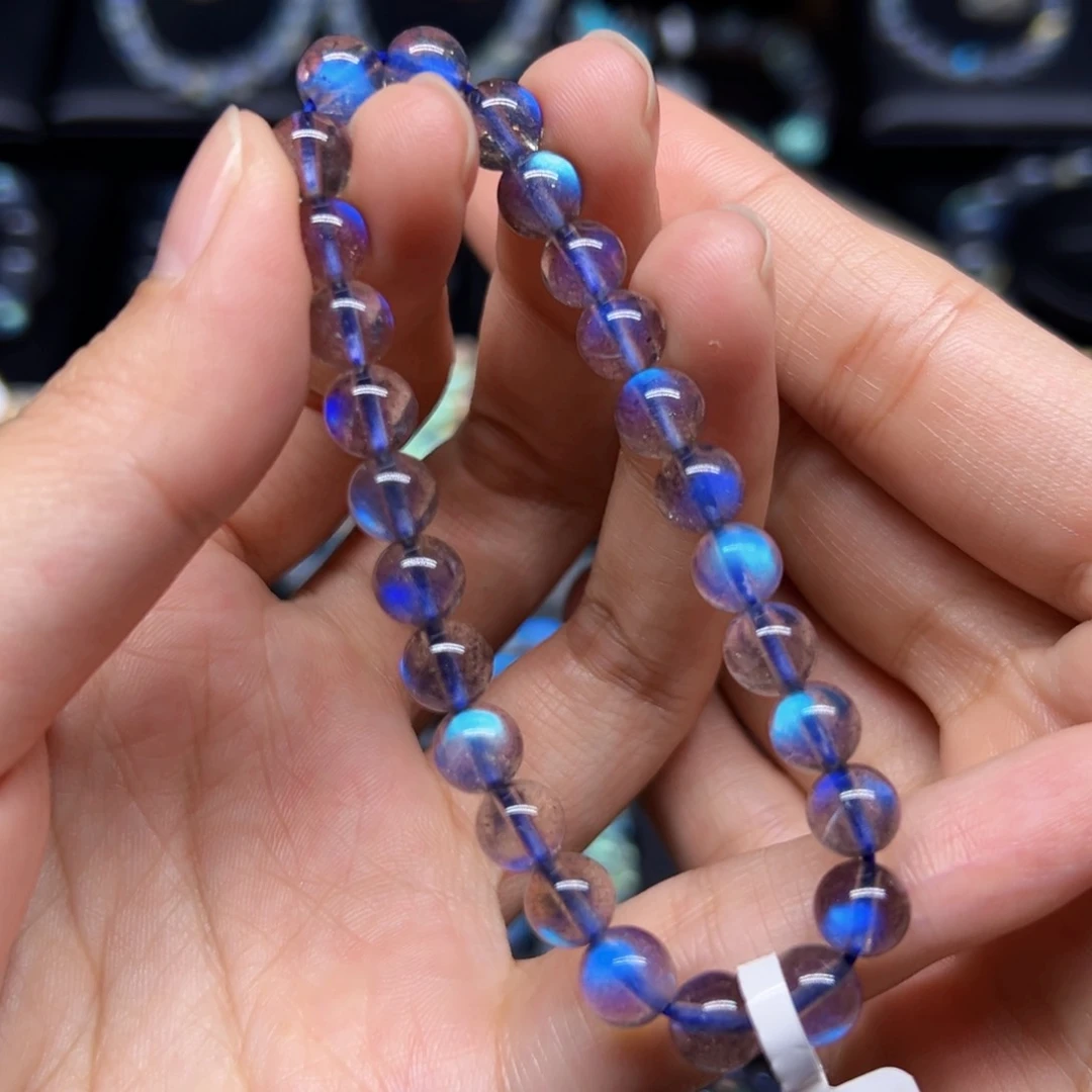 未镶嵌手链长石7.4左右