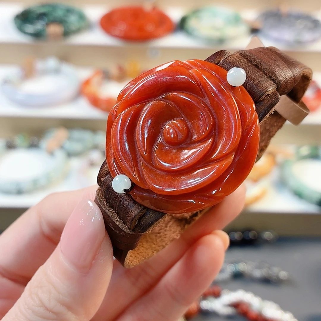 翡翠未镶嵌手链手串