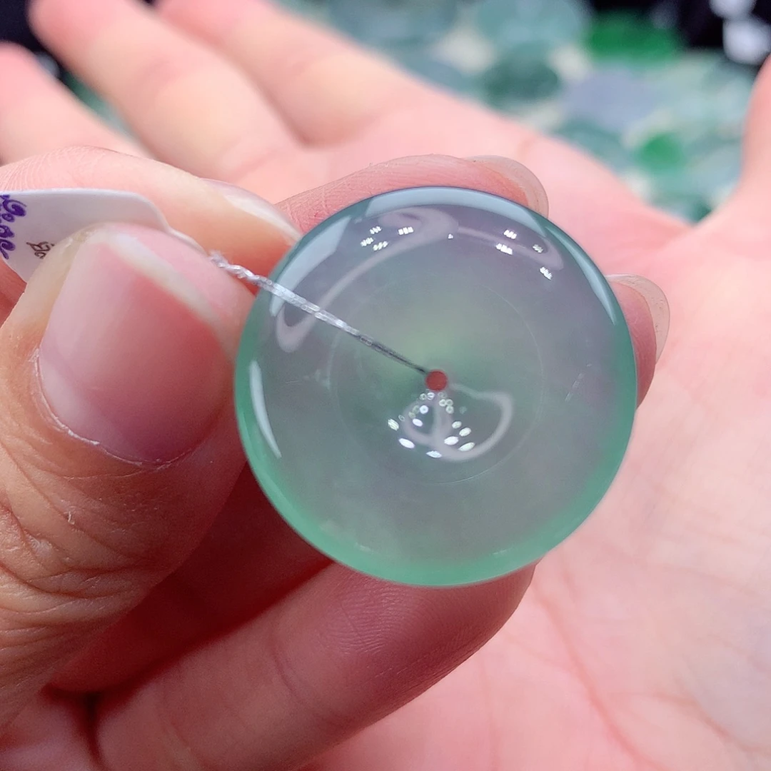 颈饰未镶嵌翡翠编号77尺寸24.4-5.6