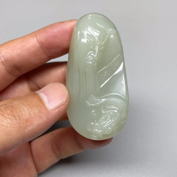 和田玉未镶嵌吊坠(不含链)用****8
