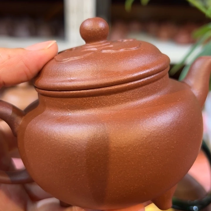 茶壶紫砂^****^紫泥大彬200c c