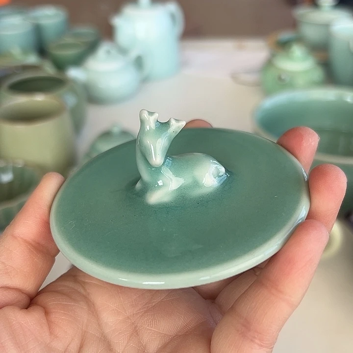 小米茶器龙泉青瓷