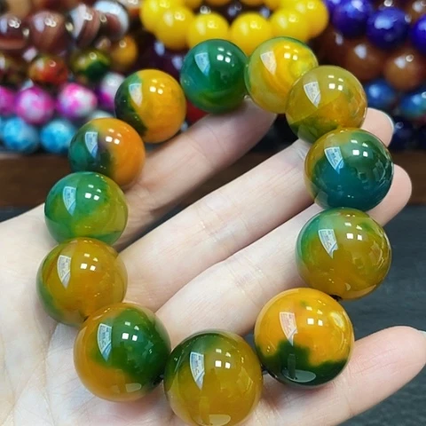 玛瑙未镶嵌手饰龙胆草20