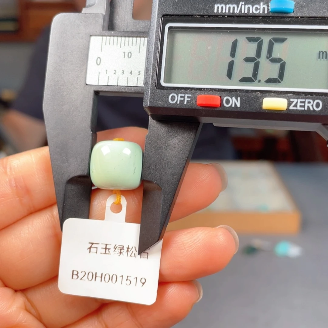 绿松石未镶嵌颈饰