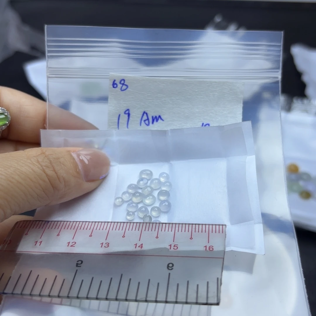 A***，定制翡翠未镶嵌不退