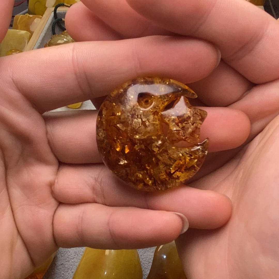 琥珀未镶嵌裸石蜜蜡