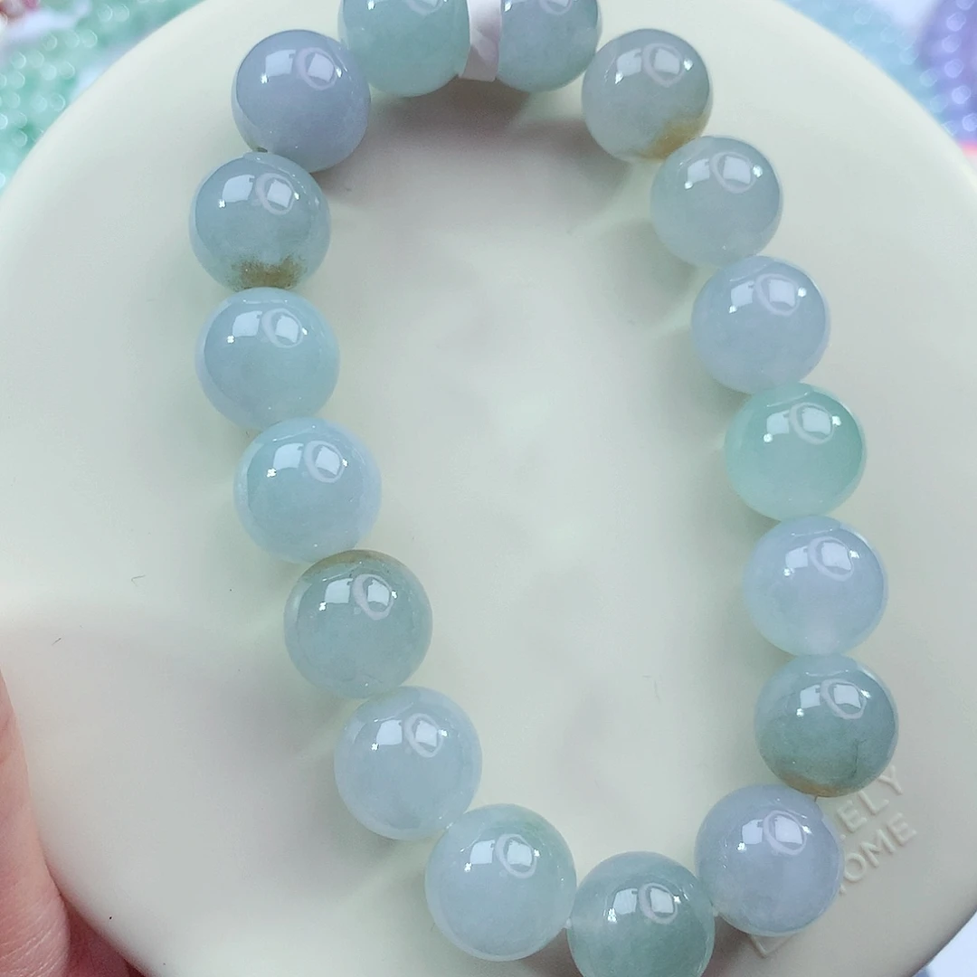 翡翠未镶嵌手链卡12.2