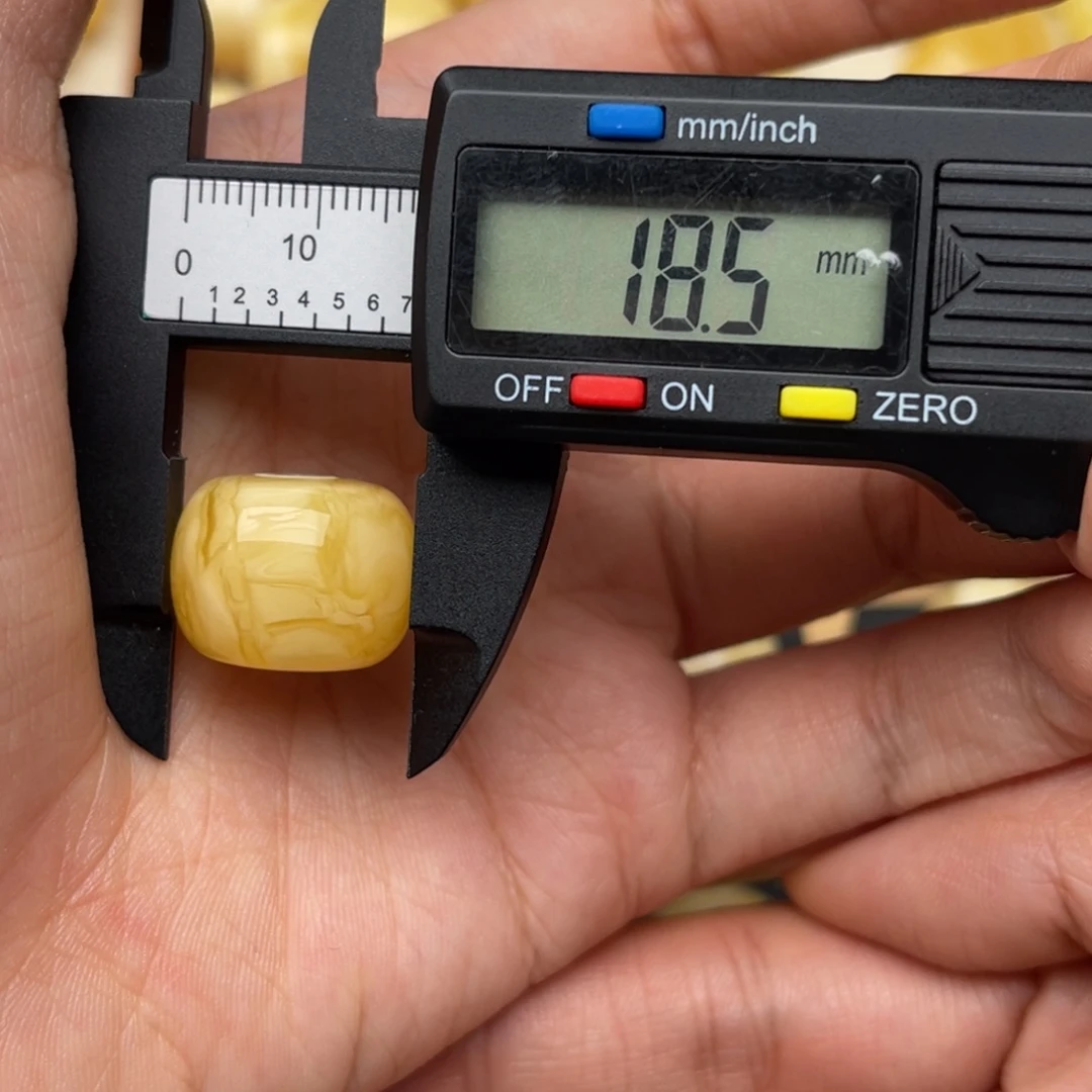 琥珀未镶嵌裸石蜜蜡墩子静