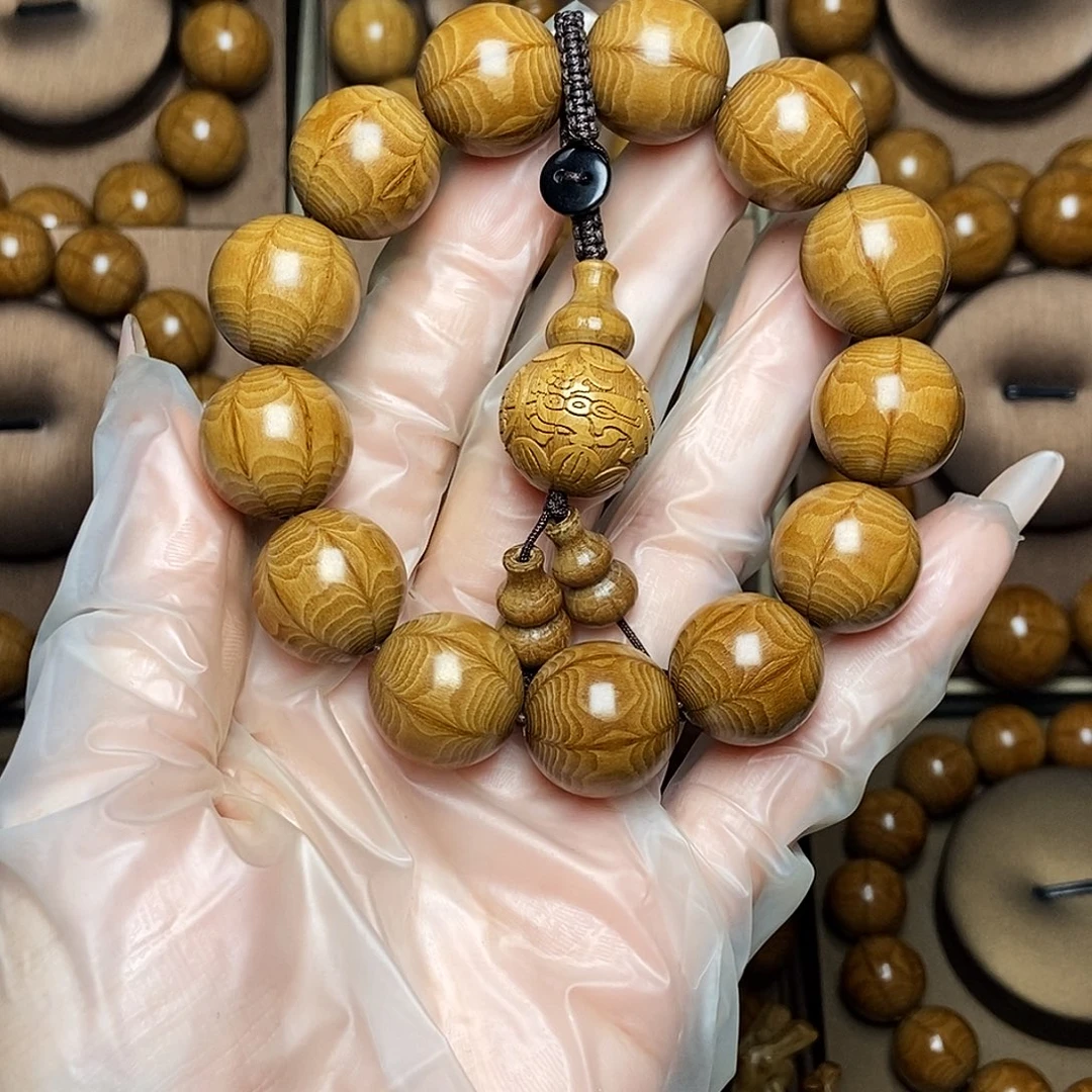 半***茶六道木手串/手链六道1.8