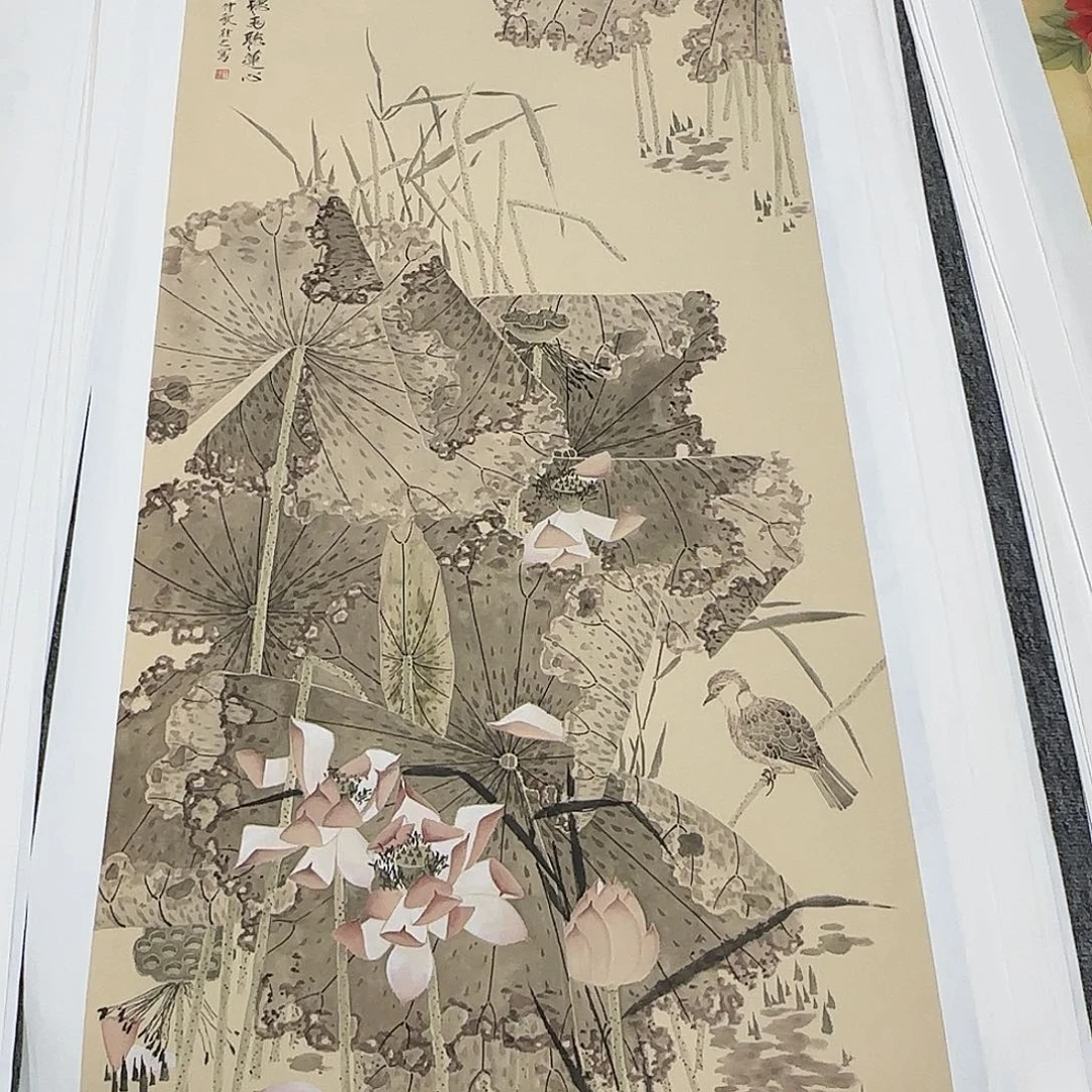 国画138*70纯手于往之