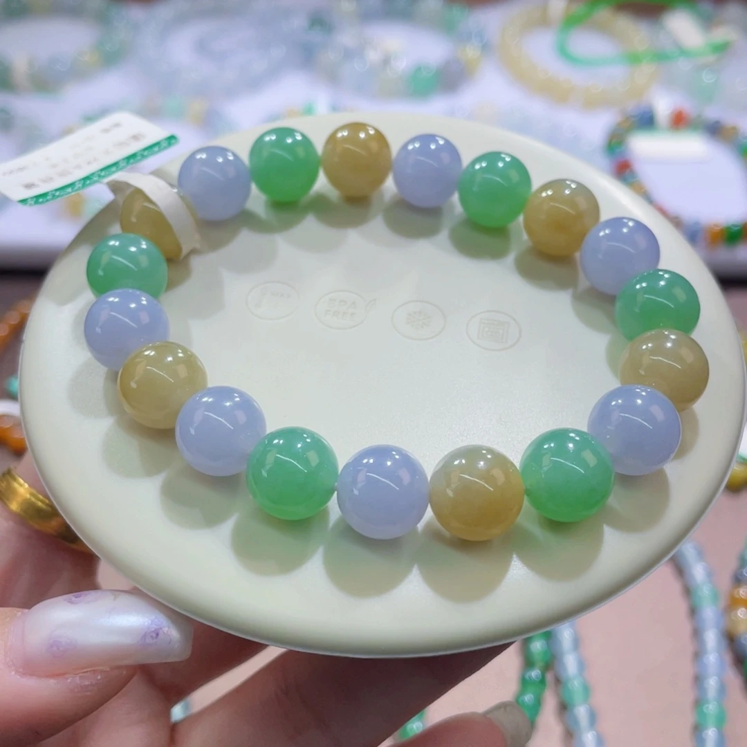 未镶嵌手链翡翠福禄寿卡10