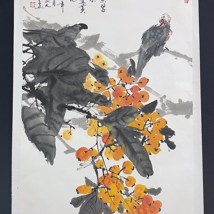 国画老师手绘作品