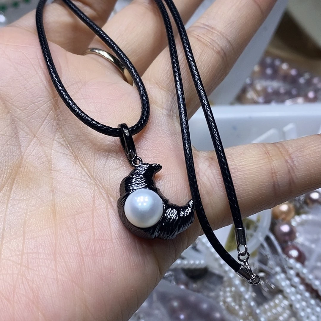 淡水珍珠耳钉未镶嵌