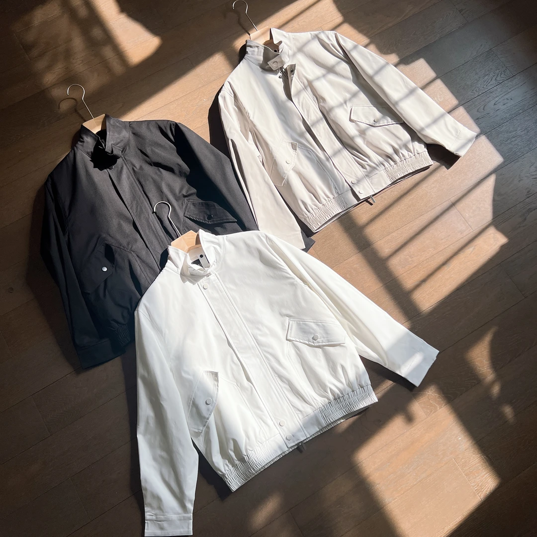 【25FW】早春新款CleanFit极简风哈灵顿立领干净干练短装夹克