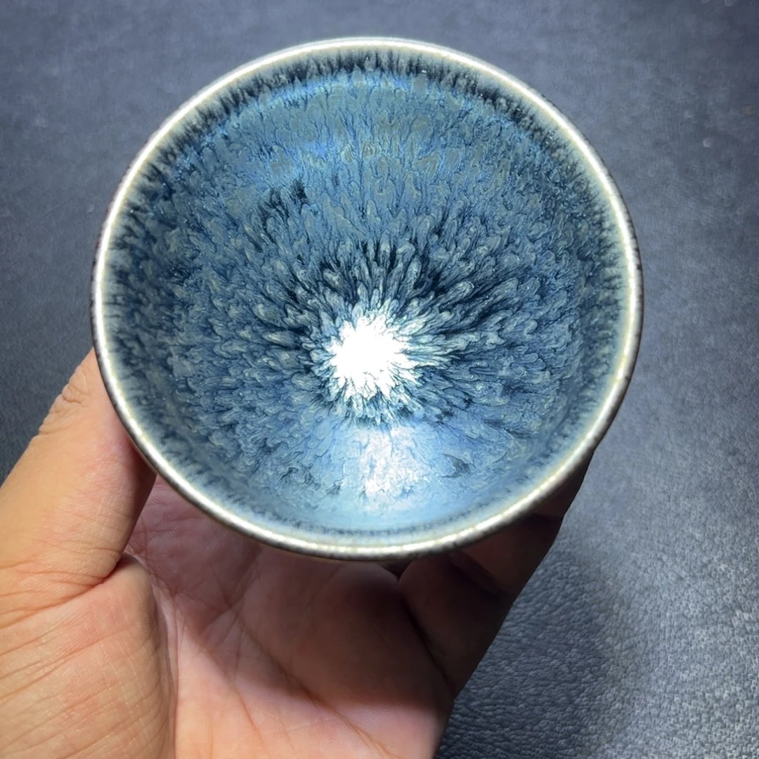 茶盏百花建窑建盏主人杯