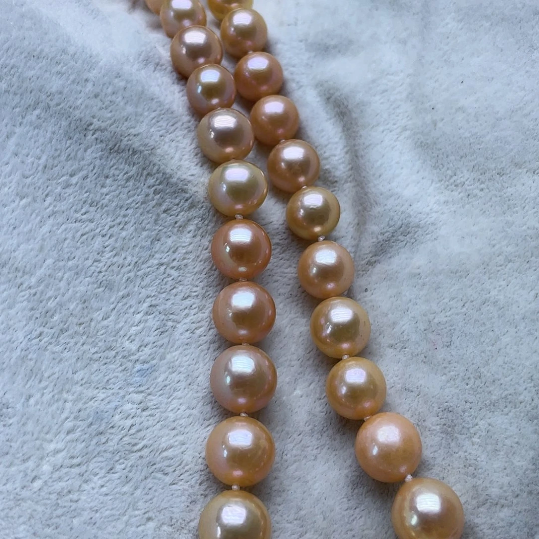 淡水珍珠银S925镶嵌颈饰