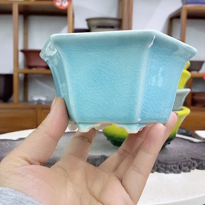 紫砂花盆6****?瑕疵6-10.5。。(5个)