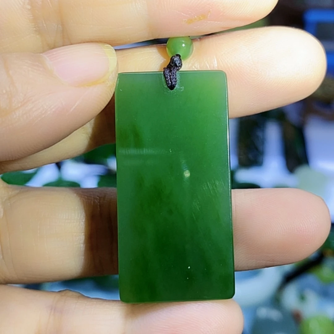 【闪购商品】未镶嵌和田玉（碧玉）挂件