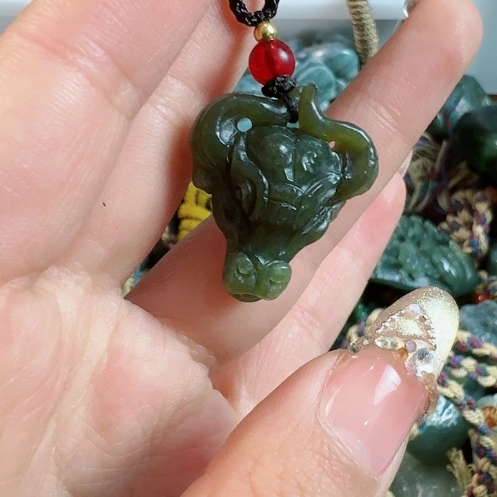 和田玉把件未镶嵌