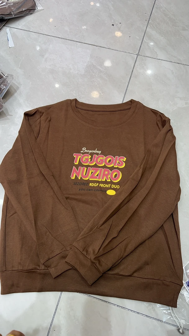 新款加厚刺绣显瘦百搭卫衣1923