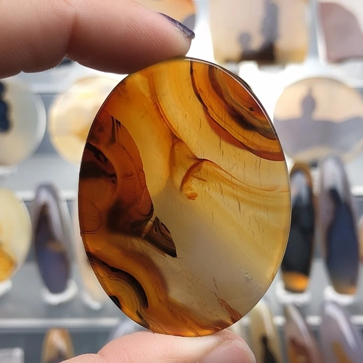 玛瑙/玉髓未镶嵌颈饰23