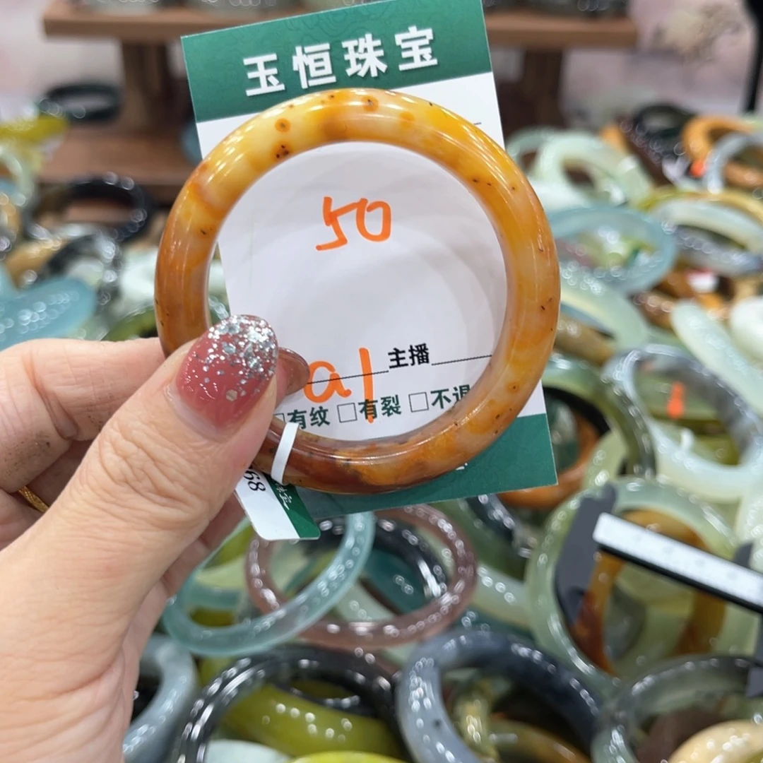 未镶嵌蛇纹石玉手镯手镯