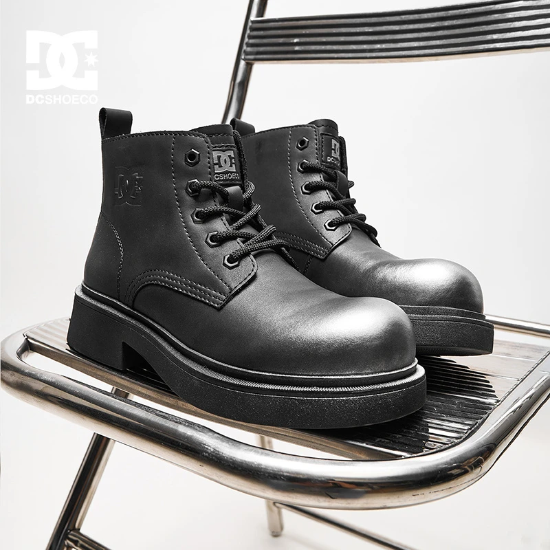DCSHOES MIRAK EDGE 2025新款高帮时尚工装靴男鞋英伦风马丁靴男