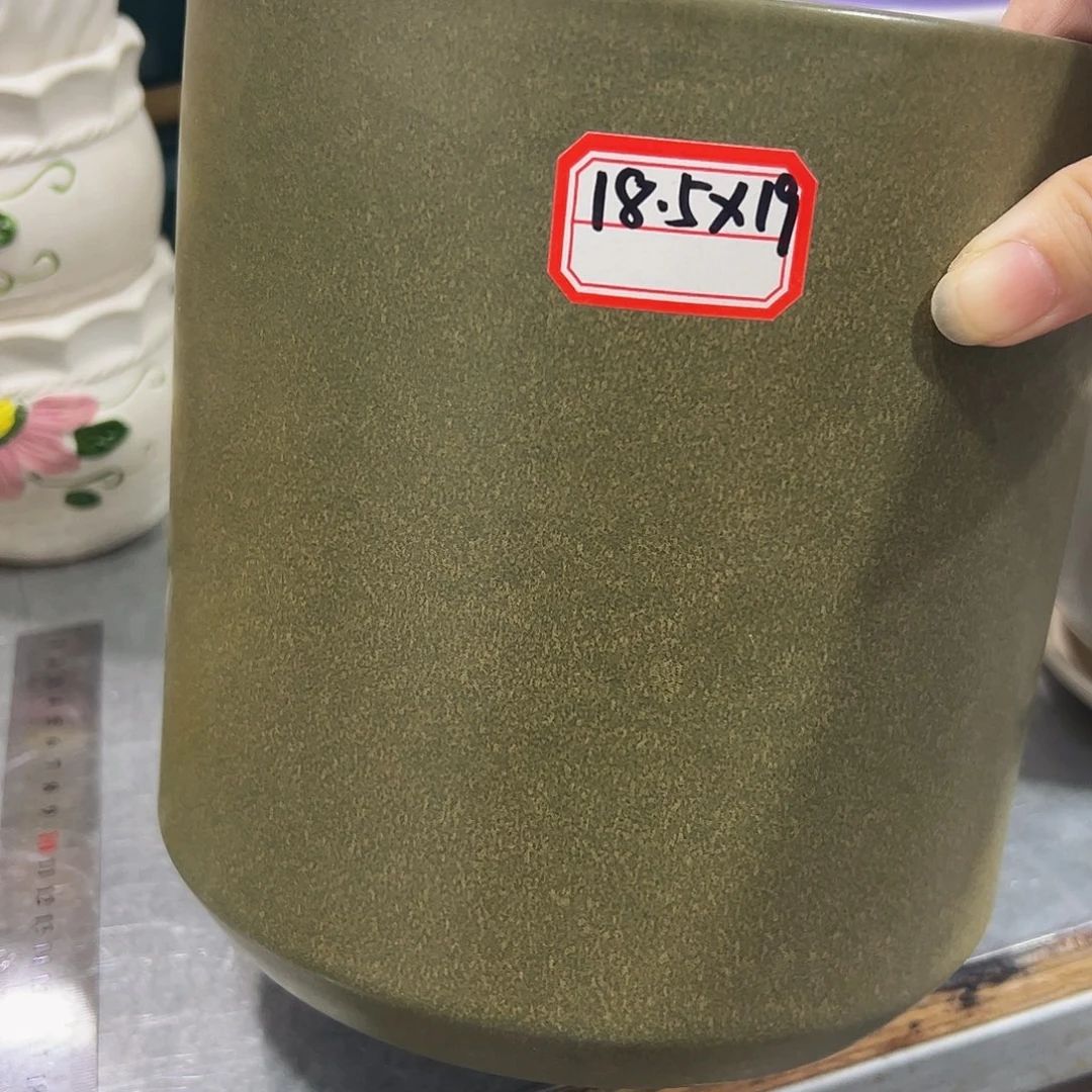 外贸尾单陶瓷花盆凑单10米包邮