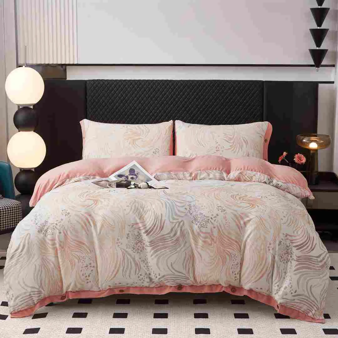 【暖冬宠粉】高端亲肤超细加柔数码火山绒印花四件套-烟花