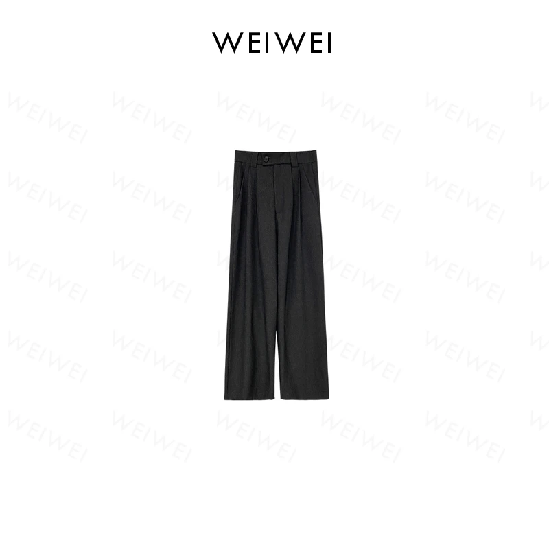 时尚高级显瘦阔腿长裤301164