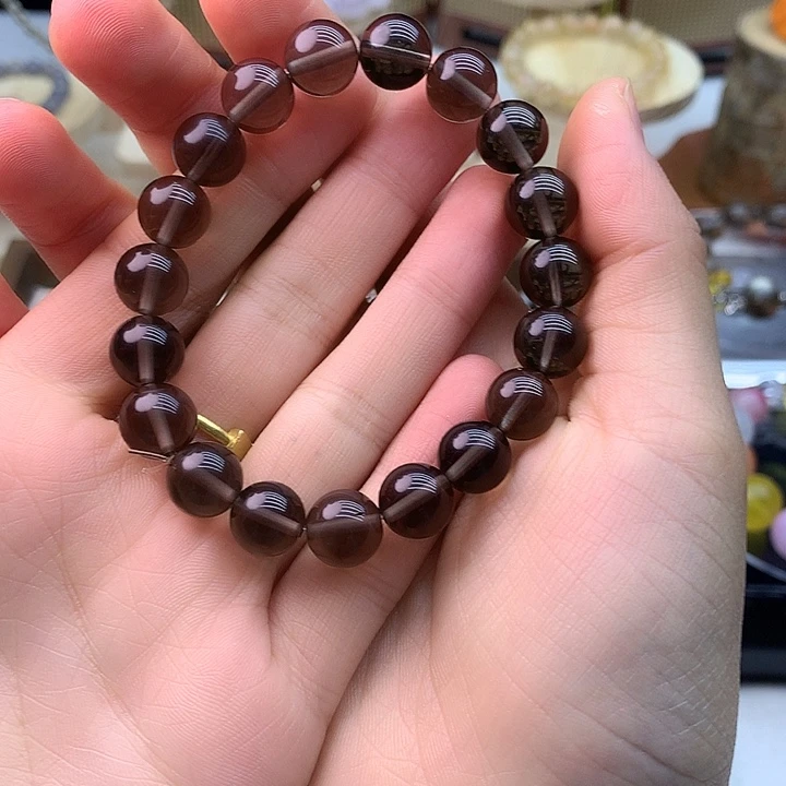 手链水晶未镶嵌茶晶