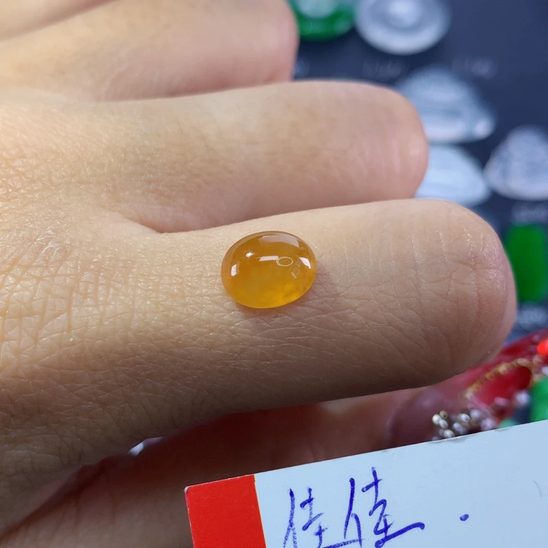 翡翠颈饰未镶嵌纯天然缅甸翡翠A货