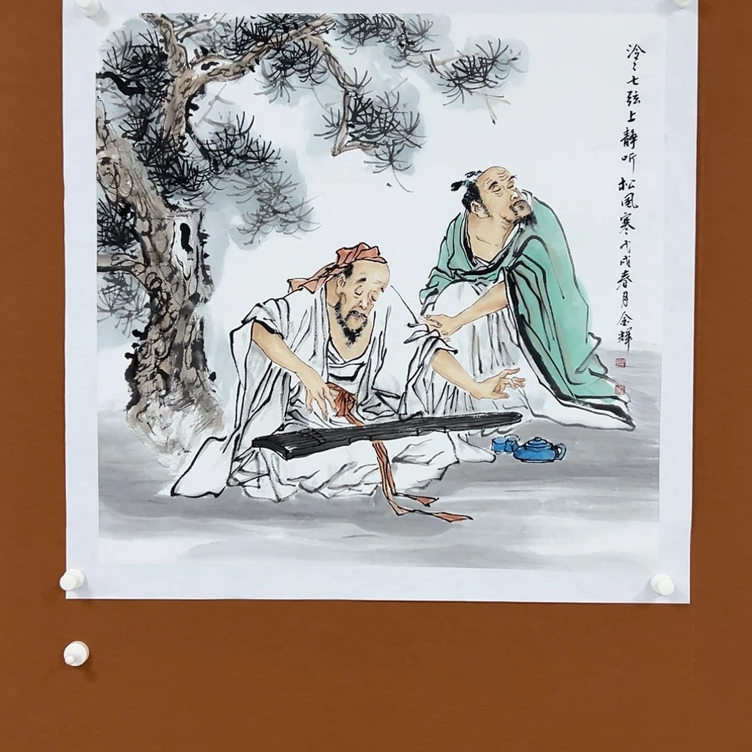 国画张金辉经典作品