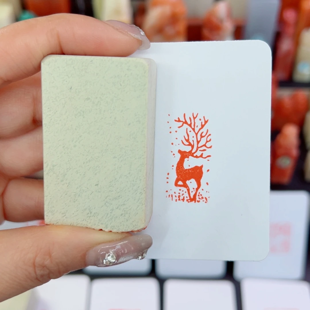 印石寿山石福鹿1.5-3