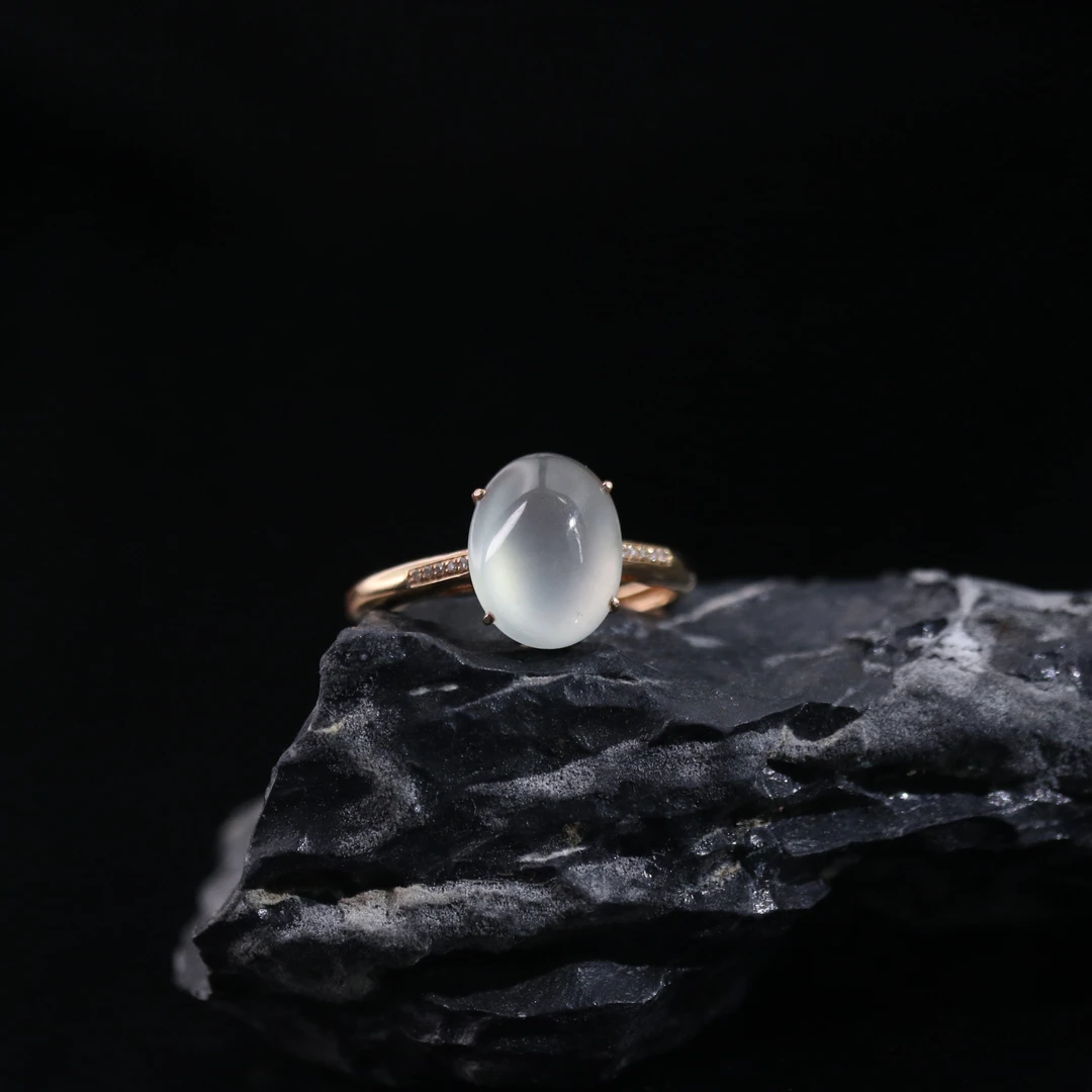 FC10天然缅甸翡翠A货18k戒指/500364/保利厦门拍卖