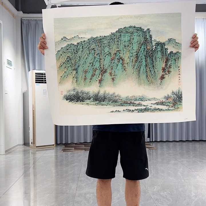 李***娟国画当代艺术书画