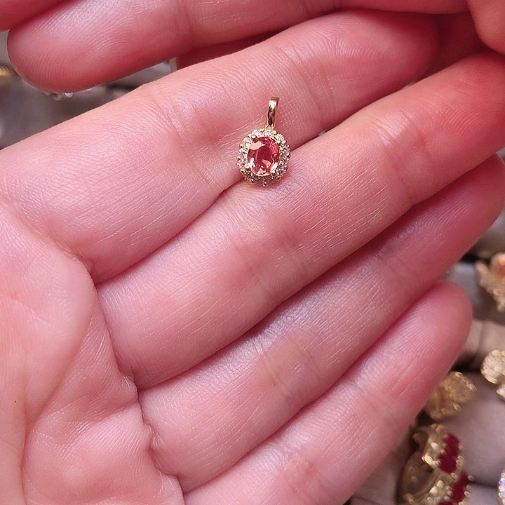 蓝宝石颈饰银S925镶嵌司*