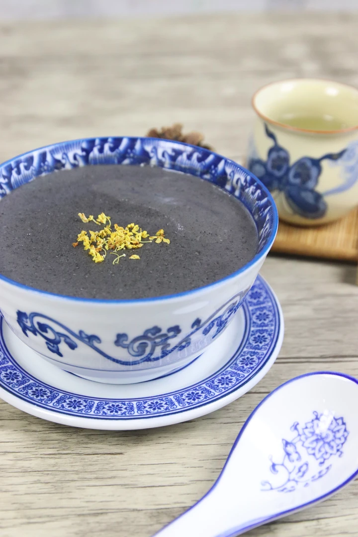 单课：黑芝麻糊系列课 家庭美食烘焙视频课程