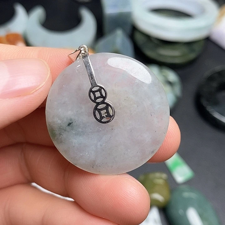 翡翠未镶嵌颈饰天然翡翠5