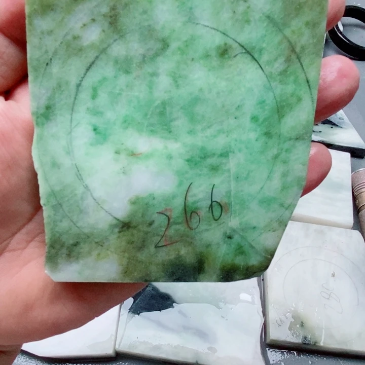 独山玉合金手镯平**福手镯定制