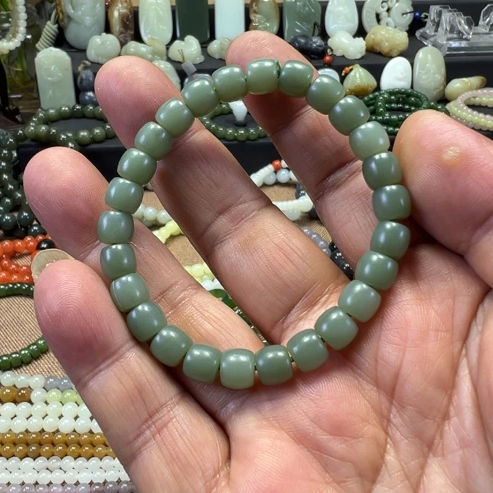 和田玉未镶嵌套链